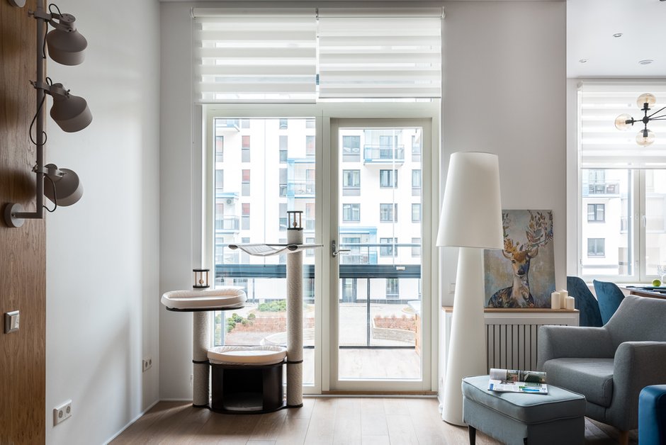 Фотография: Гостиная в стиле Современный, Квартира, Проект недели, Санкт-Петербург, 3 комнаты, Более 90 метров, Lavhome, Тамара Литус – фото на INMYROOM