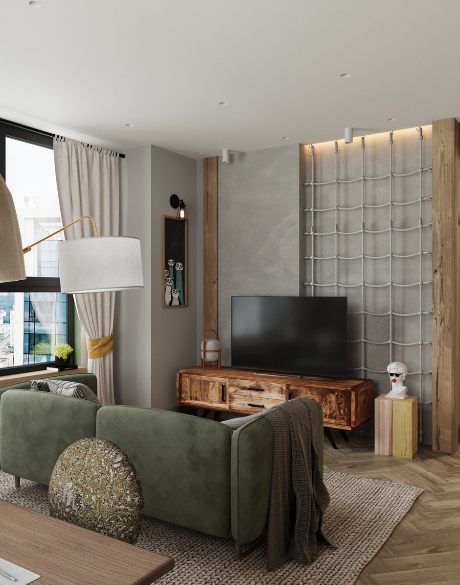 Фотография:  в стиле , Квартира, Проект дня, Москва, 1 комната, 40-60 метров, современный с элементами эклектики, фото интерьера, дизайн интерьера фото – фото на INMYROOM