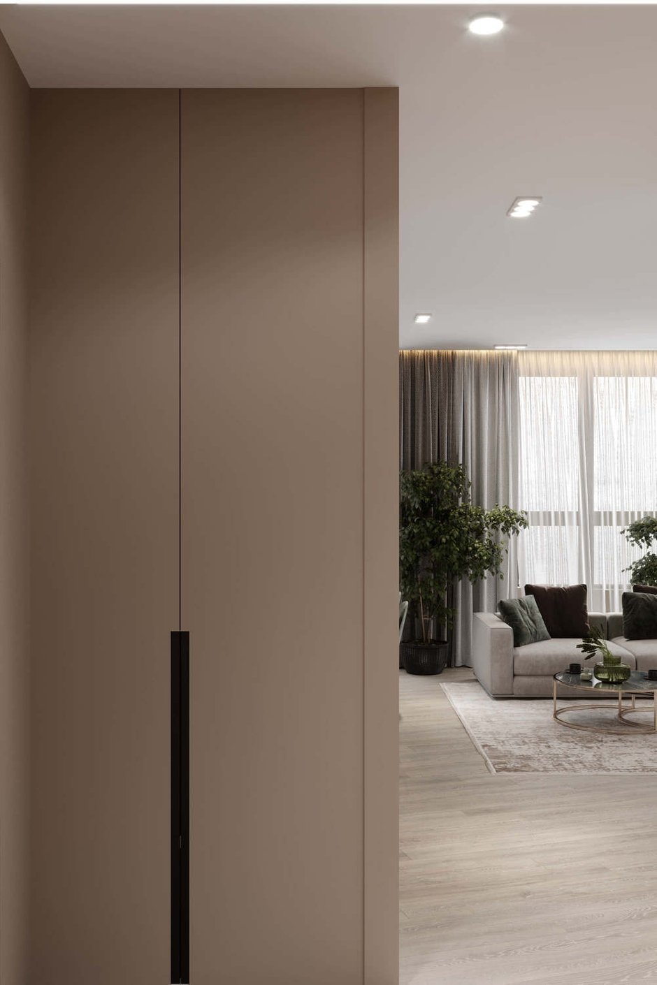 Фотография: Гостиная в стиле Современный, Скандинавский, Минимализм, Проект недели, 3 комнаты, Более 90 метров – фото на INMYROOM