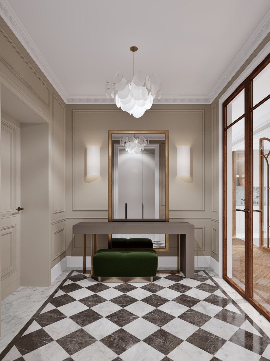 Фотография: Прихожая в стиле Современный, Квартира, Проект дня, Москва, Айя Лисова, 4 и больше, Более 90 метров, Эксклюзивные проекты, Aiya Design – фото на INMYROOM