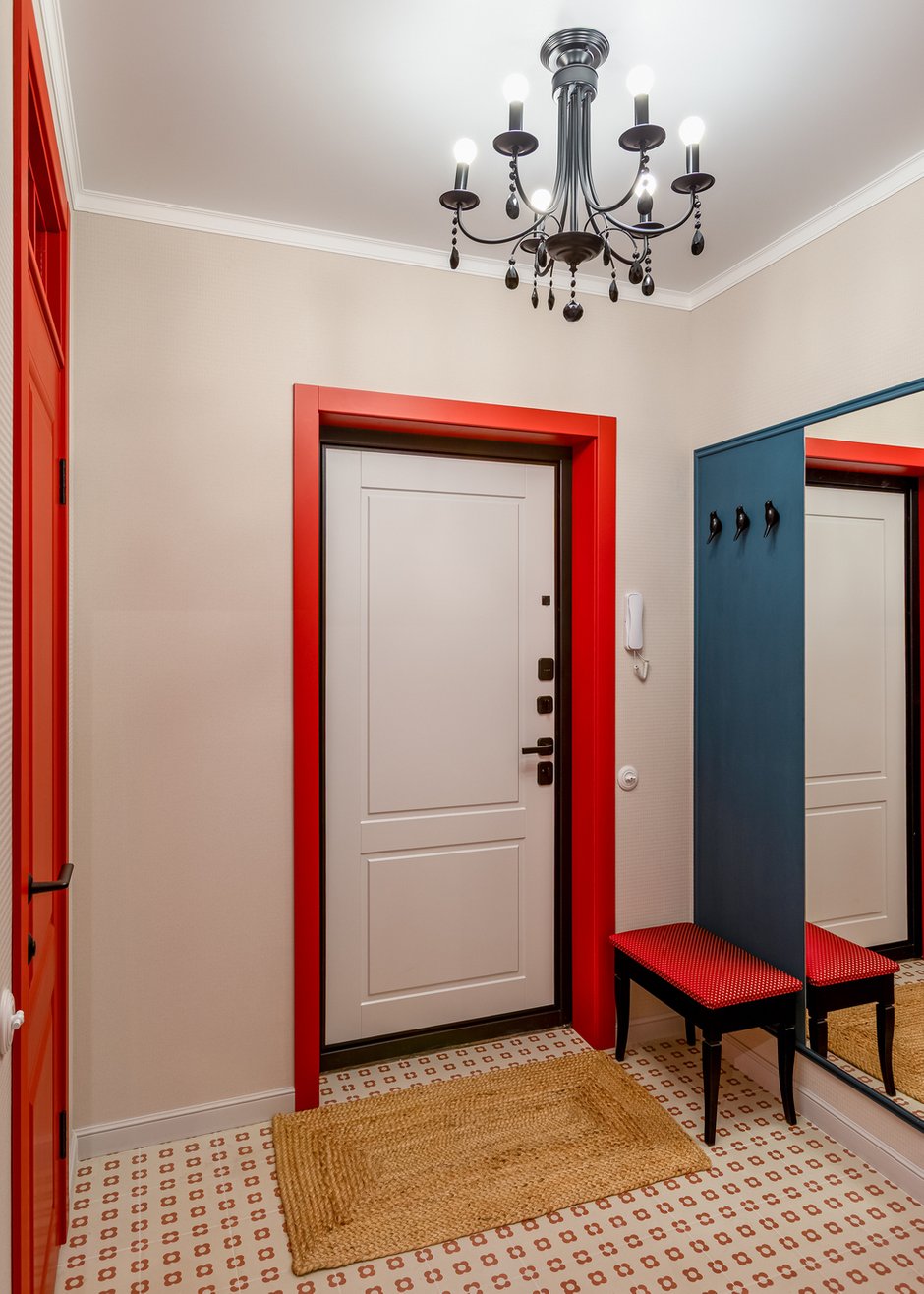 Фотография: в стиле , Малогабаритная квартира, Квартира, Студия, Проект дня, Москва, до 40 метров, малогабаритки, современный с элементами ретро, фото интерьера, дизайн интерьера фото, Светлана Немцова – фото на INMYROOM