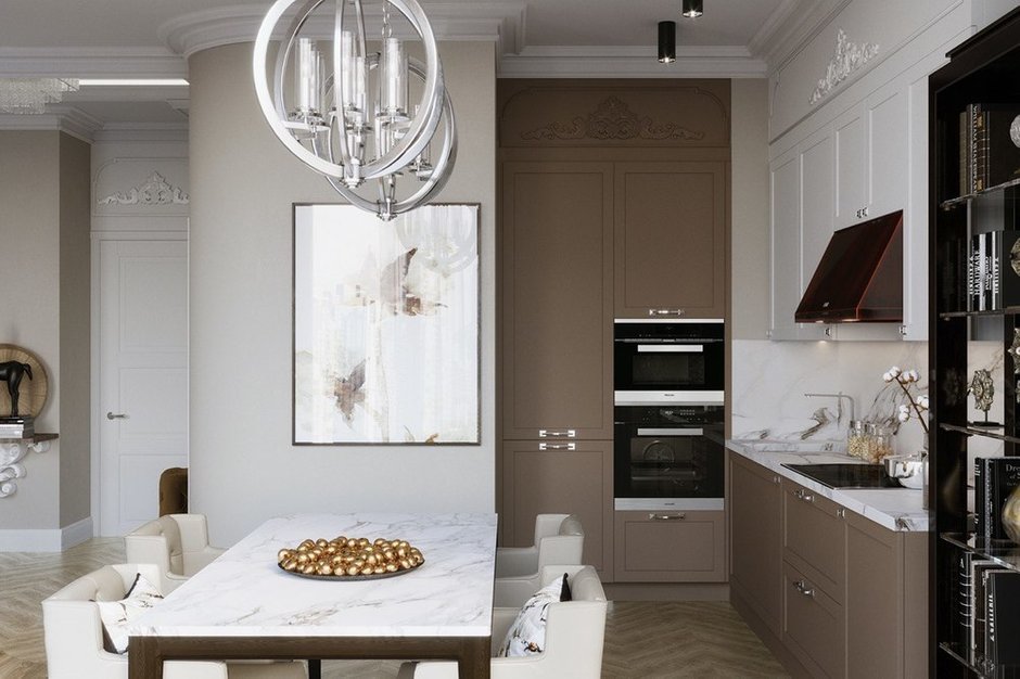 Фотография: Кухня и столовая в стиле Классический, Современный, ПРЕМИЯ INMYROOM – фото на INMYROOM