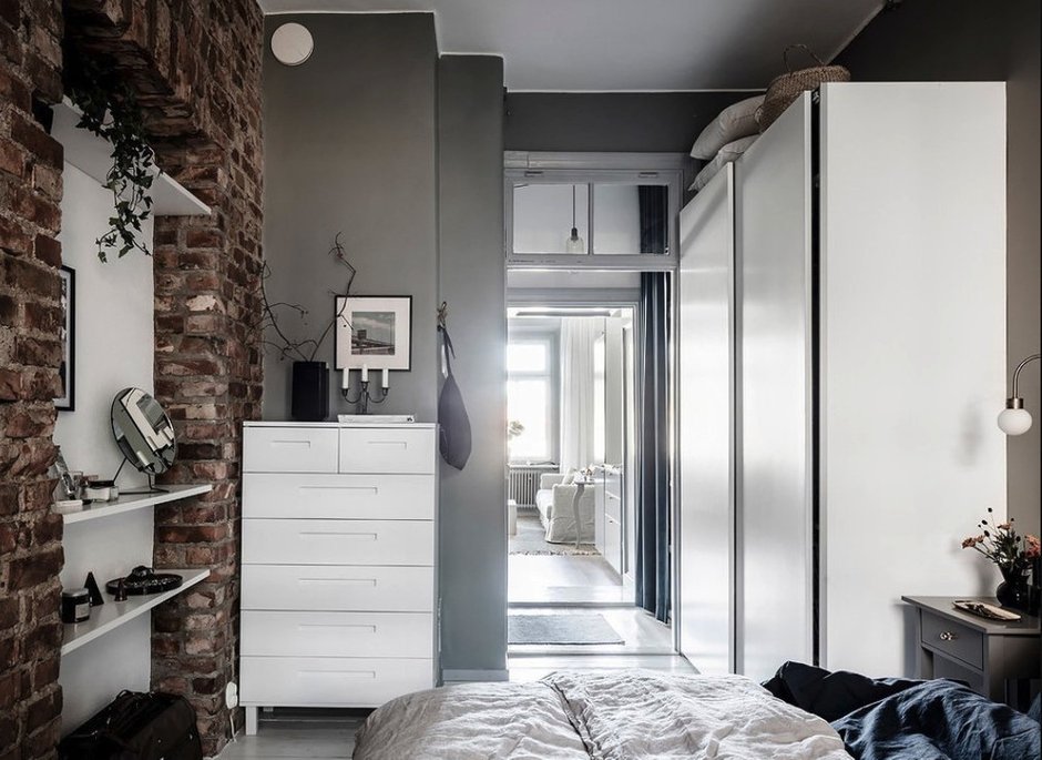Фотография: Спальня в стиле Скандинавский, Швеция, Гид, скандинавский стиль в интерьере – фото на INMYROOM