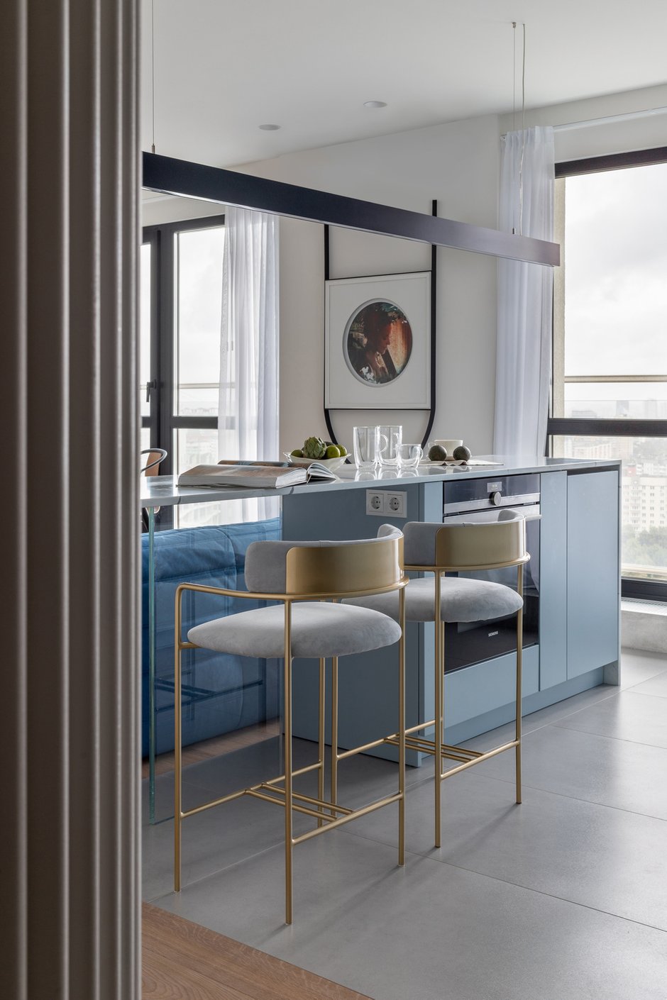 Фотография: Кухня и столовая в стиле Современный, Квартира, Минимализм, Проект недели, Минск, 3 комнаты, Более 90 метров, Zrobym architects – фото на INMYROOM