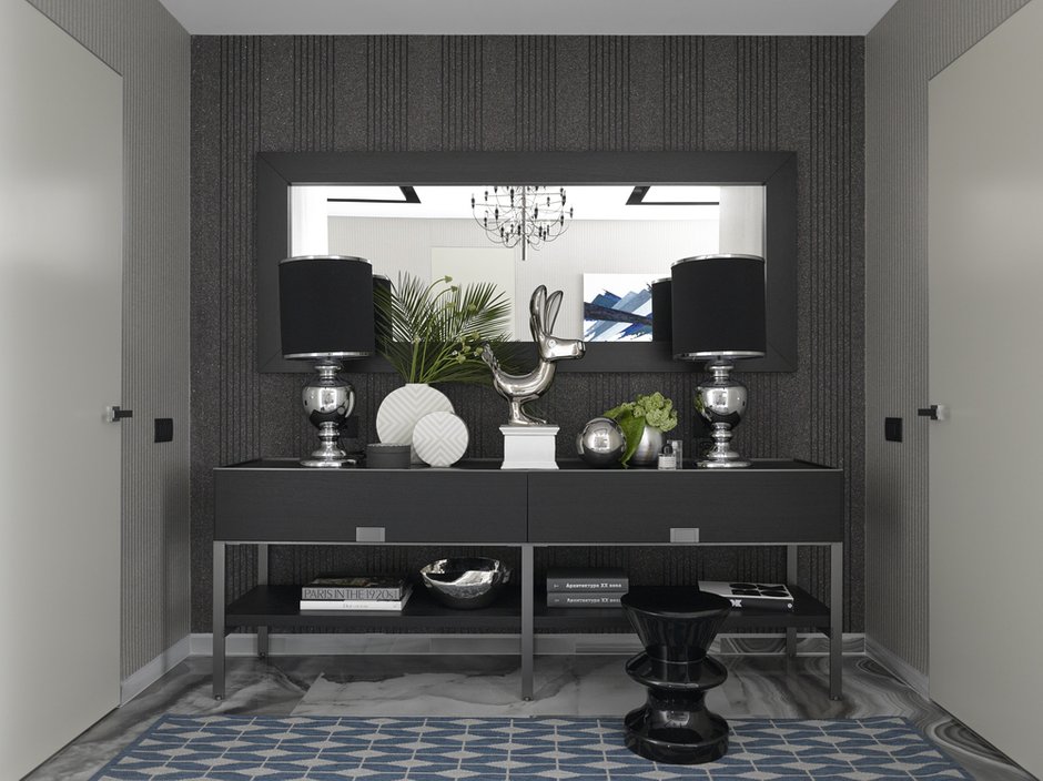 Фотография: Прихожая в стиле Современный, Квартира, Проект недели, Москва, Монолитный дом, 4 и больше, Более 90 метров, Иван Поздняков – фото на INMYROOM