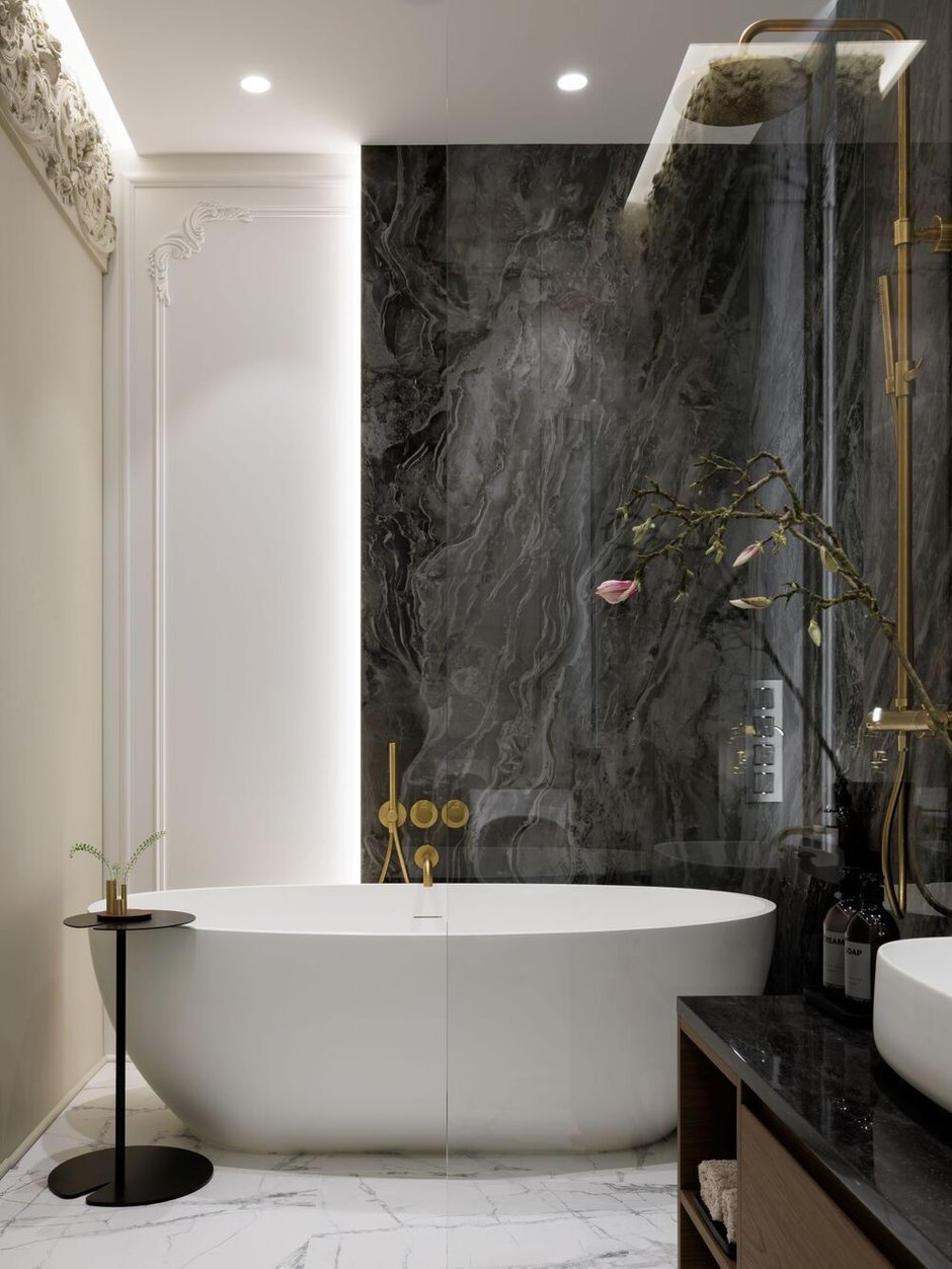 Фотография:  в стиле , Квартира, Проект дня, Санкт-Петербург, 3 комнаты, Более 90 метров, Елена Лебедева – фото на INMYROOM