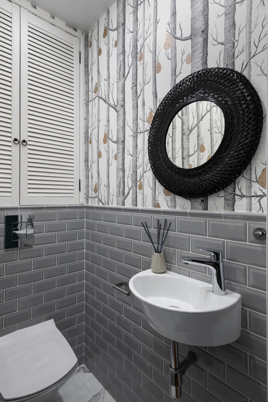 Photo: in style, bathroom, apartment, interior, interior design, remake, bathroom, how to equip a bathroom, bathroom interior, how to arrange a bathroom, redevelopment of a bathroom, a convenient bathroom, a brick house, 60-90 meters, Elena bunak, remodeling a bathroom, repairs in a brick house, two sanitary, repair of repairs brick house, two bathrooms in an apartment, repairing a bathroom in a brick house, the idea of Проектирование ванной комнаты, ванная в кирпичном доме - фото в Inmyroom