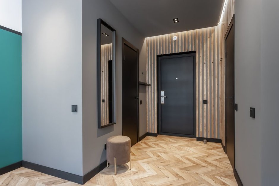 Фотография: Прихожая в стиле Современный, Минимализм, Малогабаритная квартира, Квартира, Студия, Проект дня, Ростов-на-Дону, до 40 метров, Lanors, Юрий Луценко – фото на INMYROOM