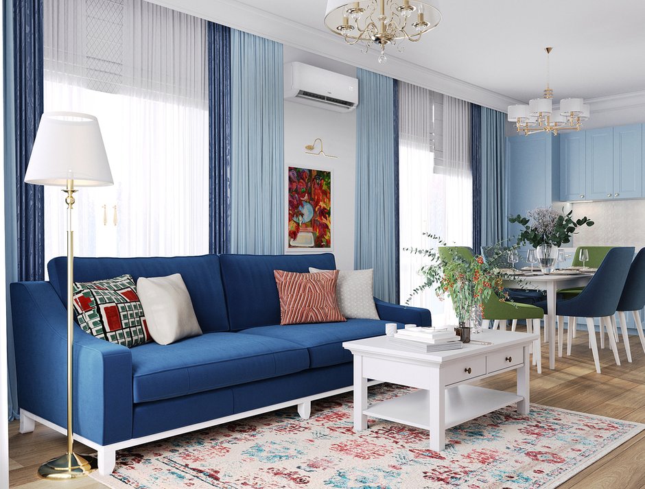 Стильная Treshka 73 м², в которой рассматривается каждая деталь - inmyroom