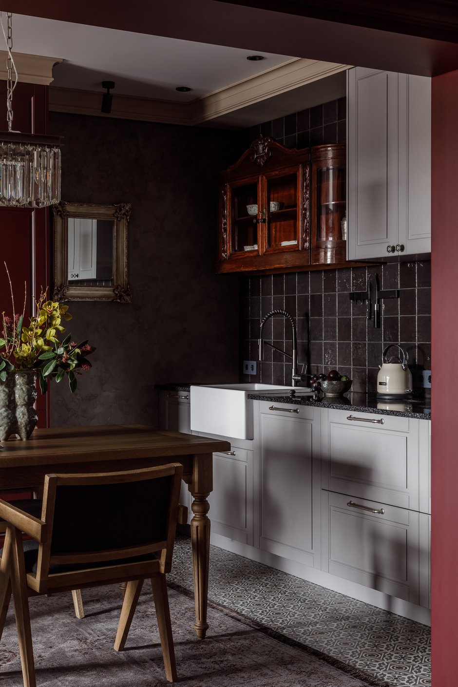 Фотография:  в стиле , Квартира, Проект дня, 3 комнаты, Более 90 метров, Тюмень, современный с элементами лофта, эклектика с элементами классики, Анна Селиванова – фото на INMYROOM