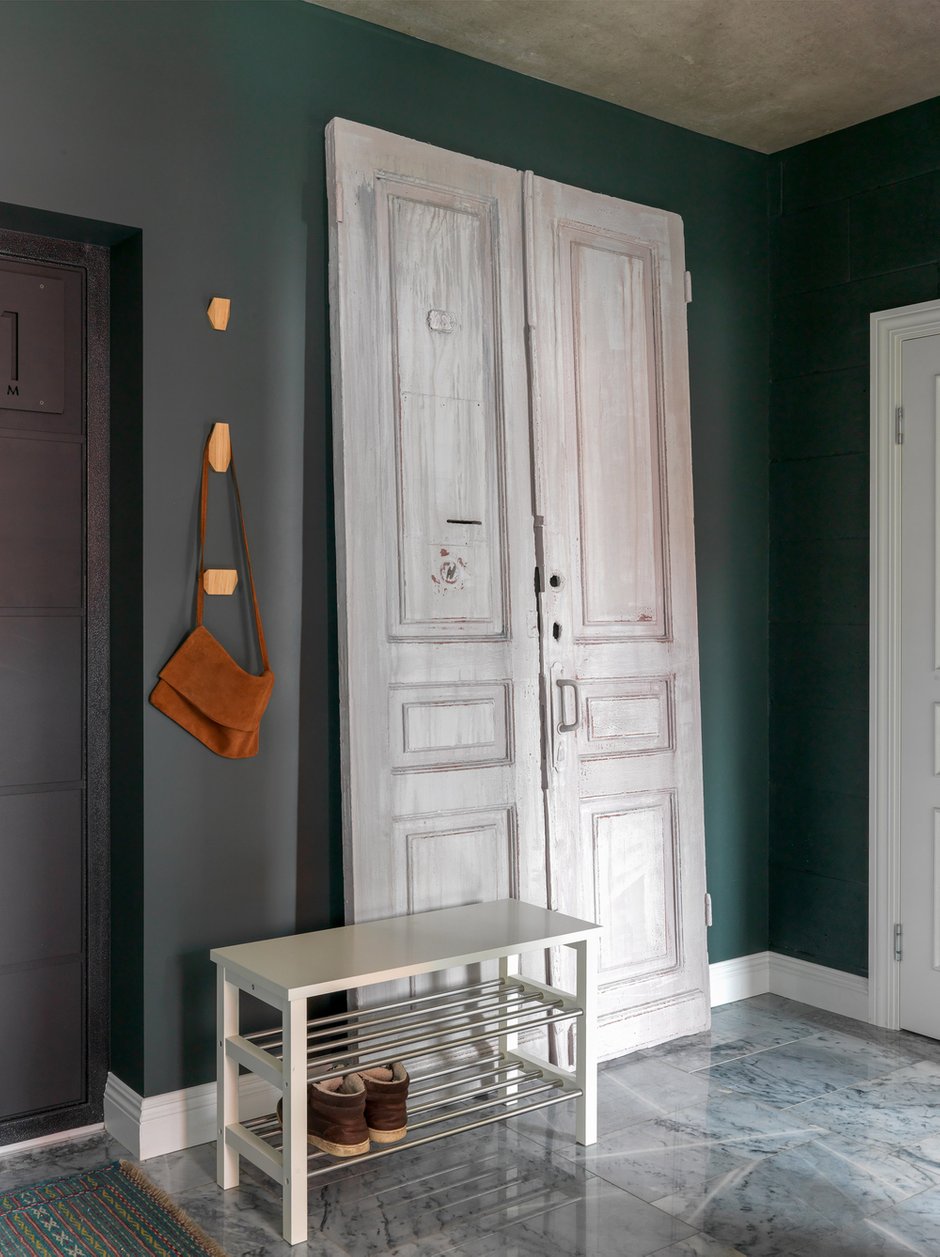 Фотография: Прихожая в стиле Эклектика, Современный, Квартира, Проект дня, Московская область, Монолитный дом, 2 комнаты, 40-60 метров, ЖК «Голландский квартал», Дмитрий Коротецкий, Виктория Коротецкая – фото на INMYROOM