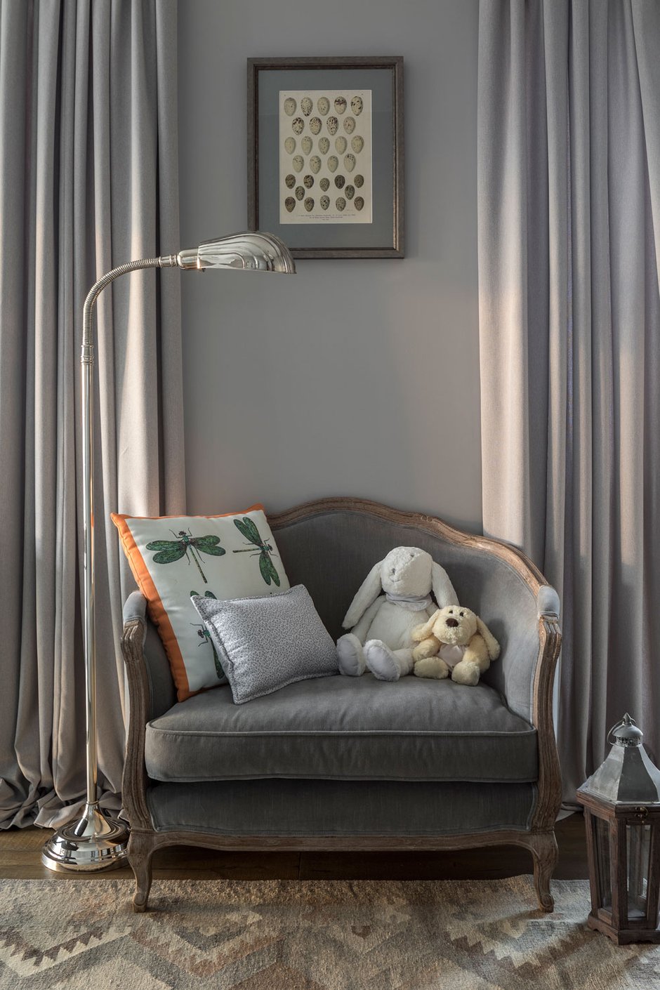 Фотография: Детская в стиле Прованс и Кантри, Классический, Современный, Квартира, Проект дня, Москва, Татьяна Иванова, Монолитный дом, 4 и больше, Более 90 метров, Эксклюзивные проекты – фото на INMYROOM