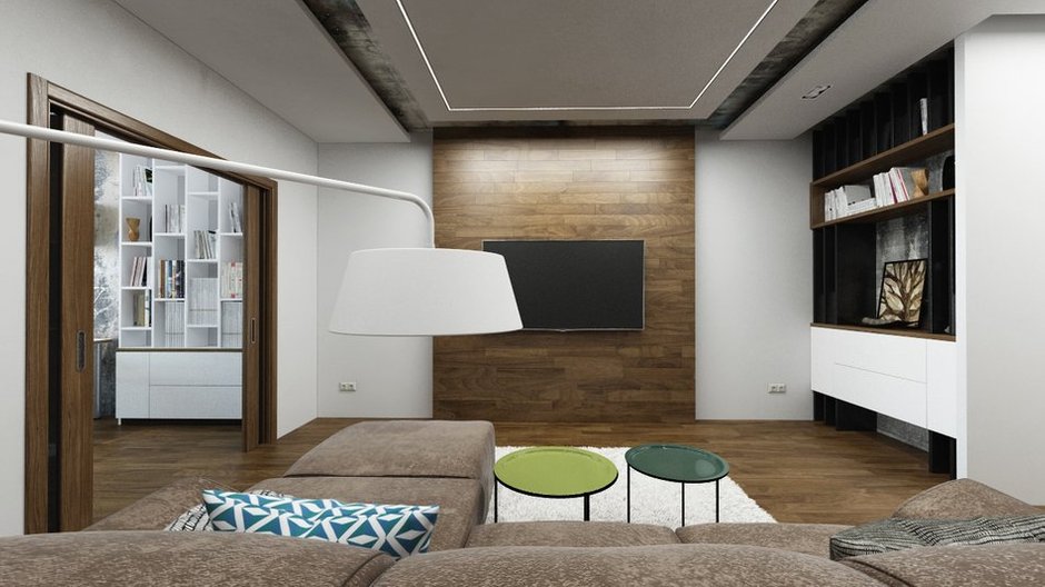 Фотография: Гостиная в стиле Современный, Декор интерьера, Квартира, BoConcept, Дома и квартиры, Проект недели, Ligne Roset – фото на INMYROOM