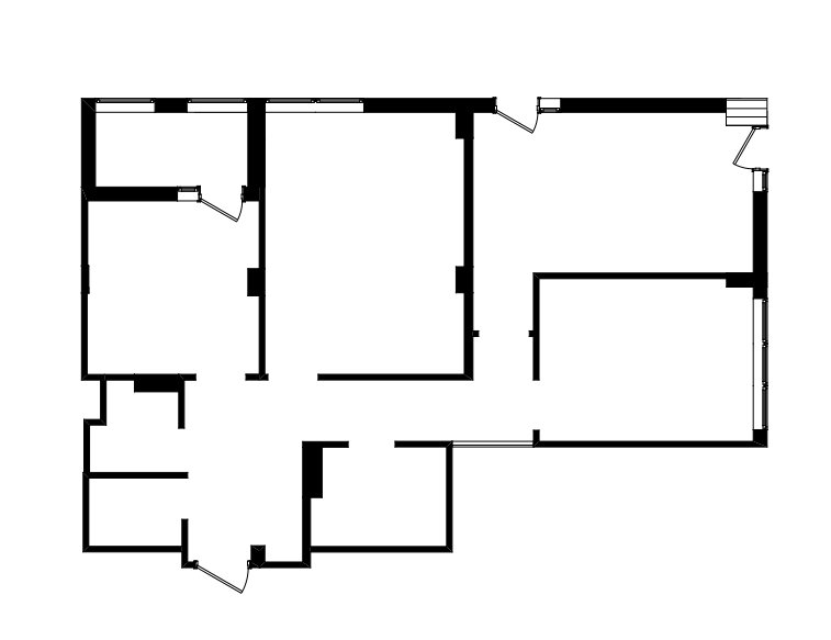 Фотография: Планировки в стиле , Современный, Квартира, Проект недели, Киев, Монолитный дом, 3 комнаты, 60-90 метров, Юлия Тринцукова – фото на INMYROOM