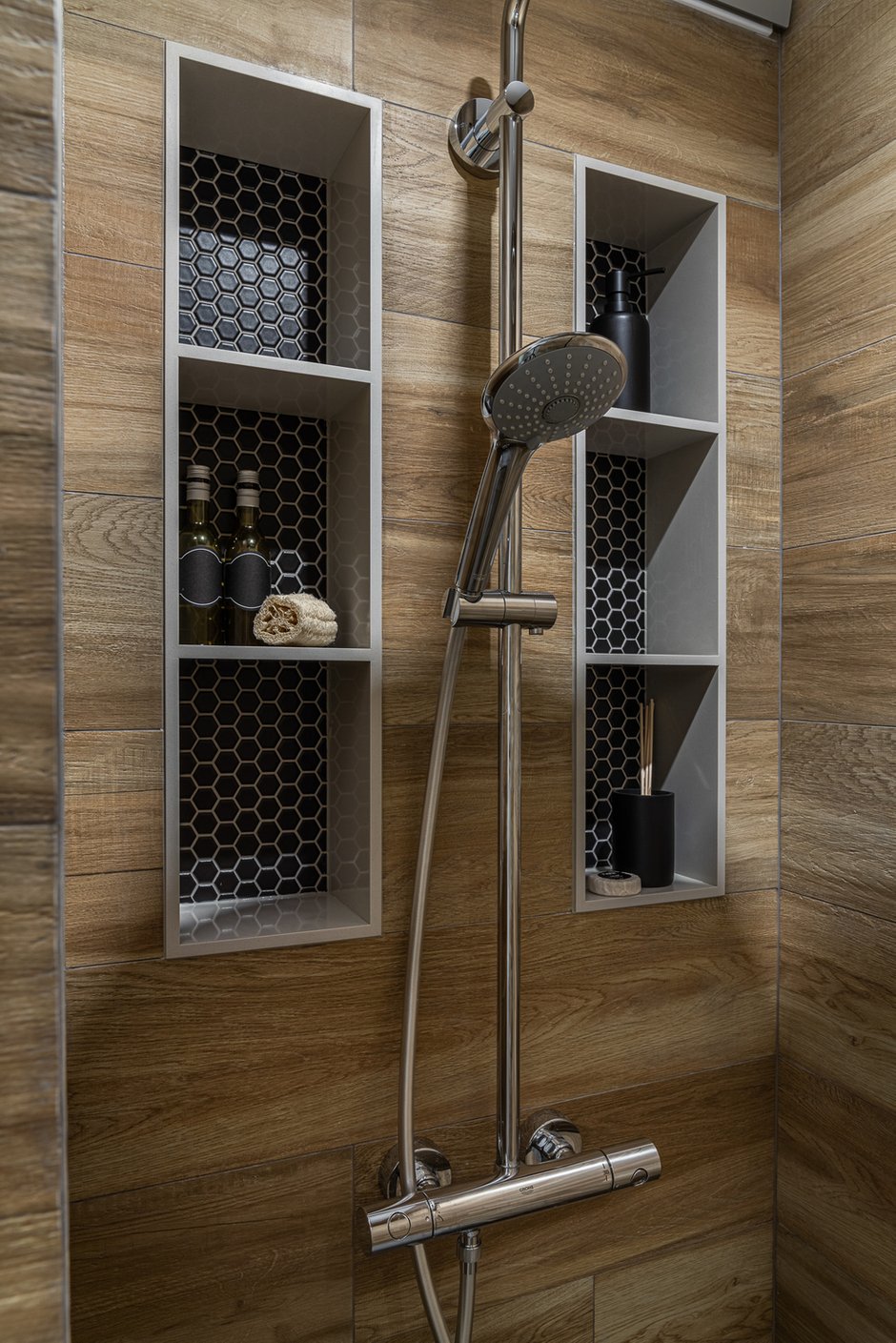 Фотография: Ванная в стиле Современный, Квартира, Проект недели, Санкт-Петербург, 2 комнаты, 40-60 метров, Кристина Чемелова – фото на INMYROOM