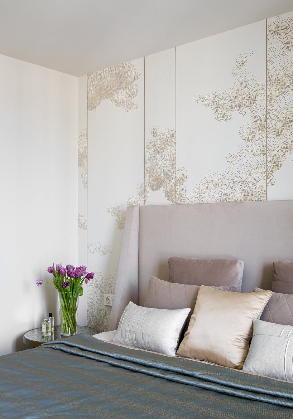 Фотография: Спальня в стиле Современный, Квартира, Проект недели, Москва, 3 комнаты, Более 90 метров, Balcon – фото на INMYROOM