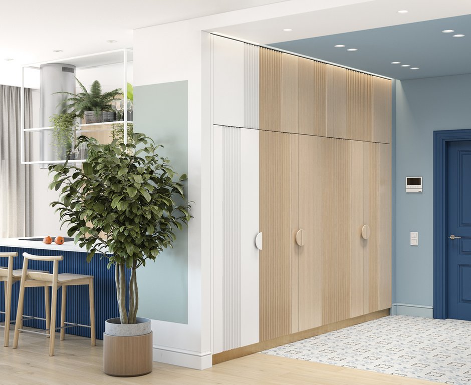 Фотография: Стильная, Модерн, Квартира, Проект дня, Москва, OM Design, 4 и более, Более 90 метров – фото на INMYROOM