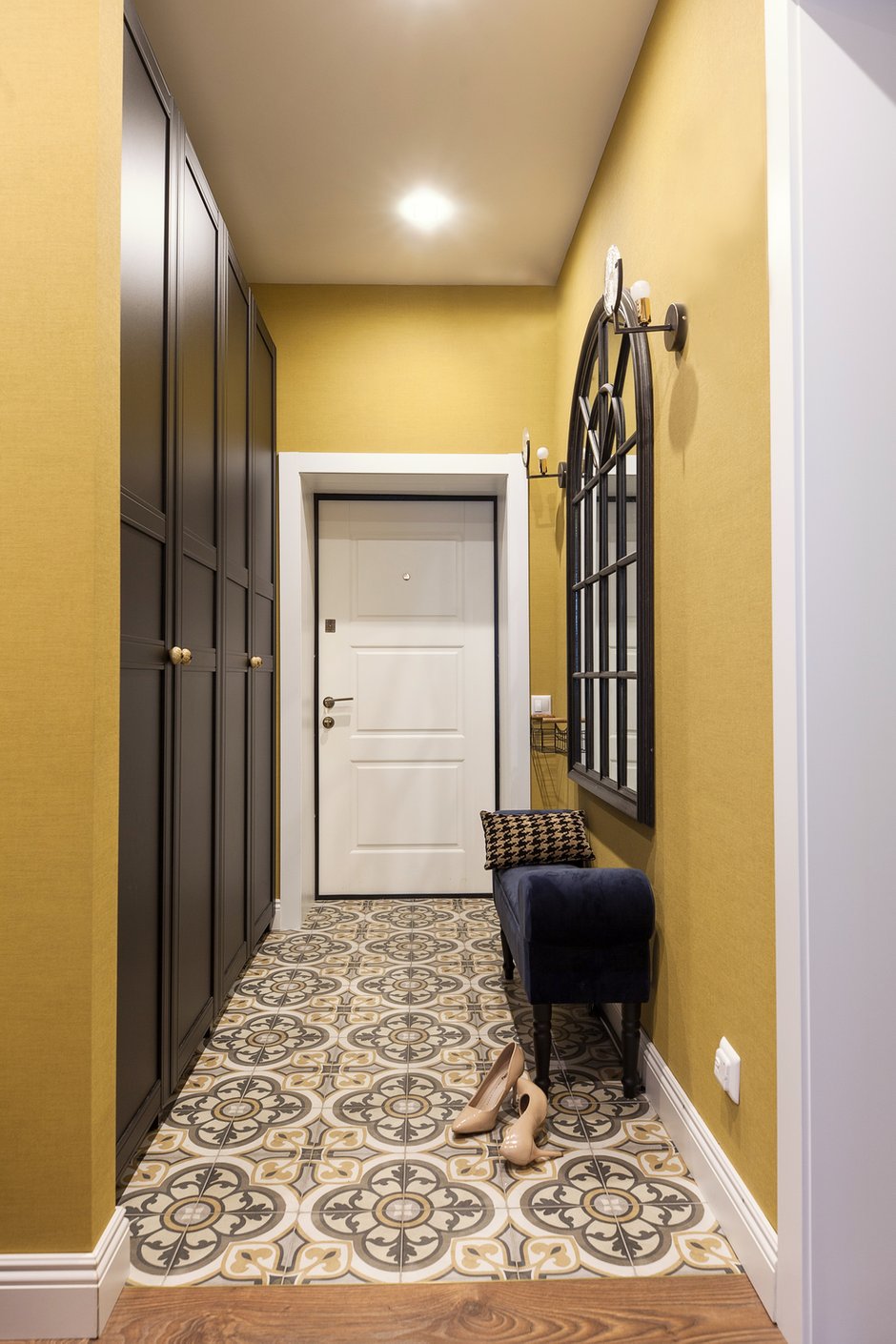 Фотография: Прихожая в стиле Современный, Эклектика, Квартира, Проект недели, Москва, 4 и больше, 60-90 метров, Екатерина Усова – фото на INMYROOM