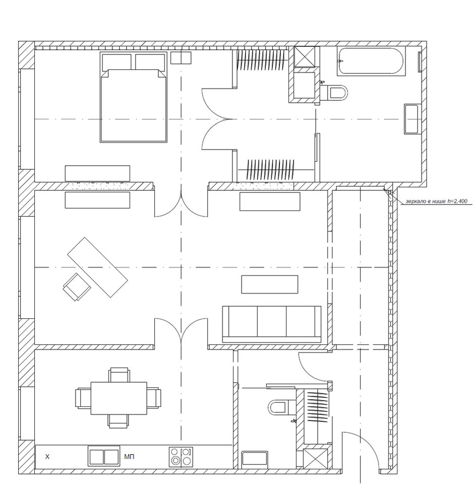 Фотография: Планировки в стиле Современный, Квартира, Декор, Проект недели – фото на INMYROOM