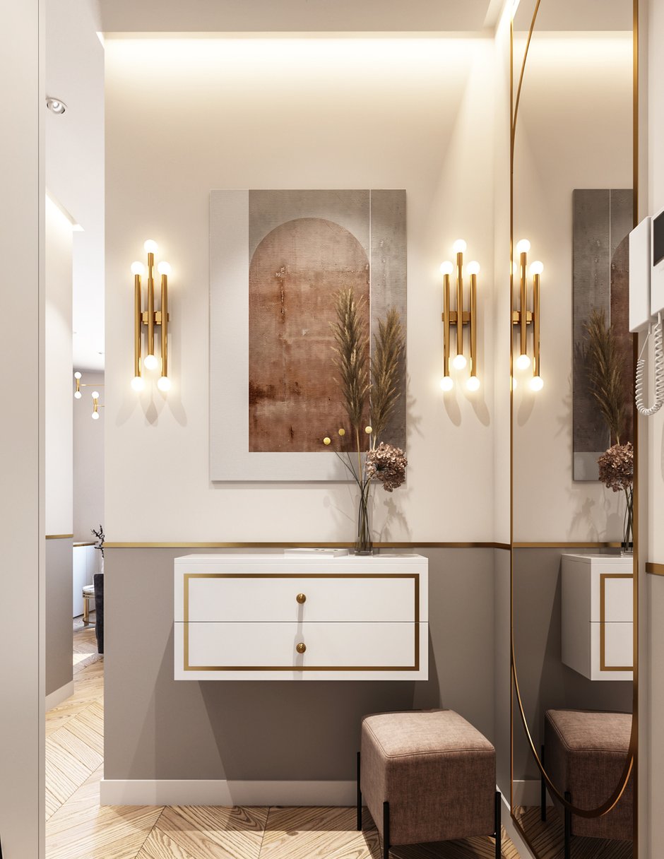 Фотография: Прихожая в стиле Современный, Малогабаритная квартира, Квартира, Студия, Проект недели, Москва, Монолитный дом, до 40 метров, ЖК «Сердце Столицы», Галина Акчурина – фото на INMYROOM