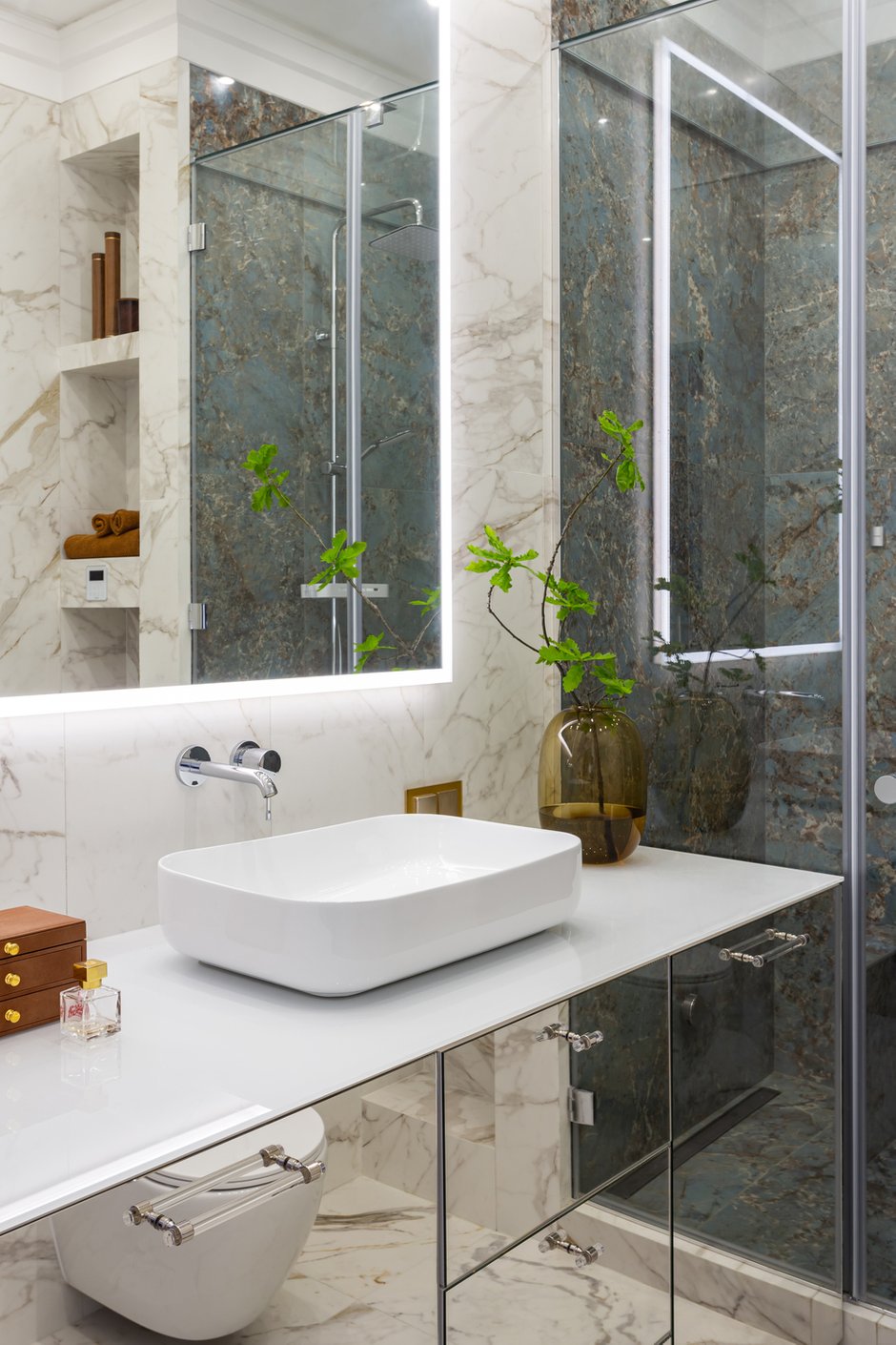 Фото: в стиле Модерн, Квартира, Проект дня, 2 комнаты, 60-90 метров, Олеся Решетникова – фото на INMYROOM