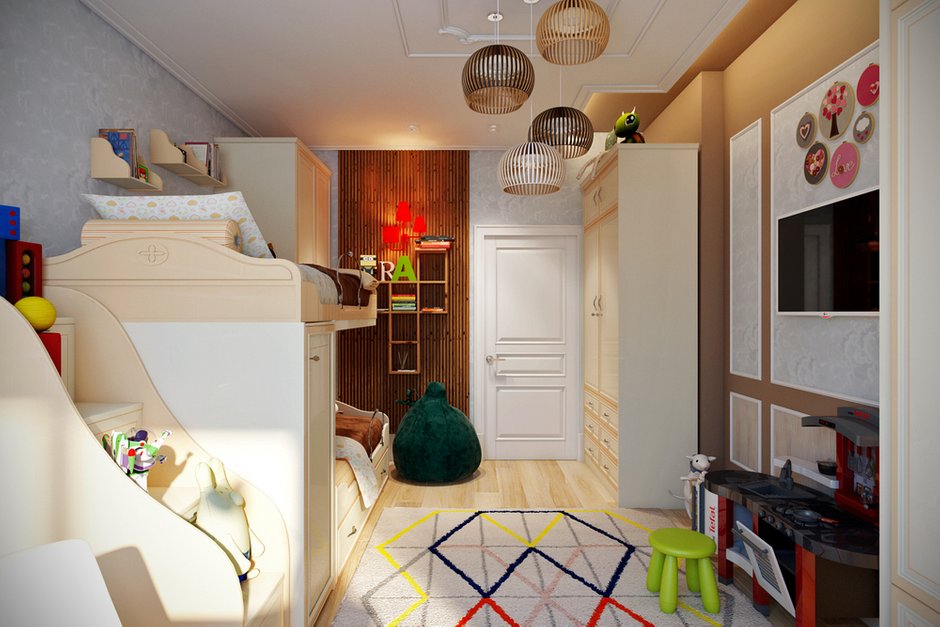 Фотография:  в стиле , Современный, Квартира, Проект недели, Сургут, 3 комнаты, Более 90 метров, Монолитно-кирпичный, Fisheye Studio – фото на INMYROOM