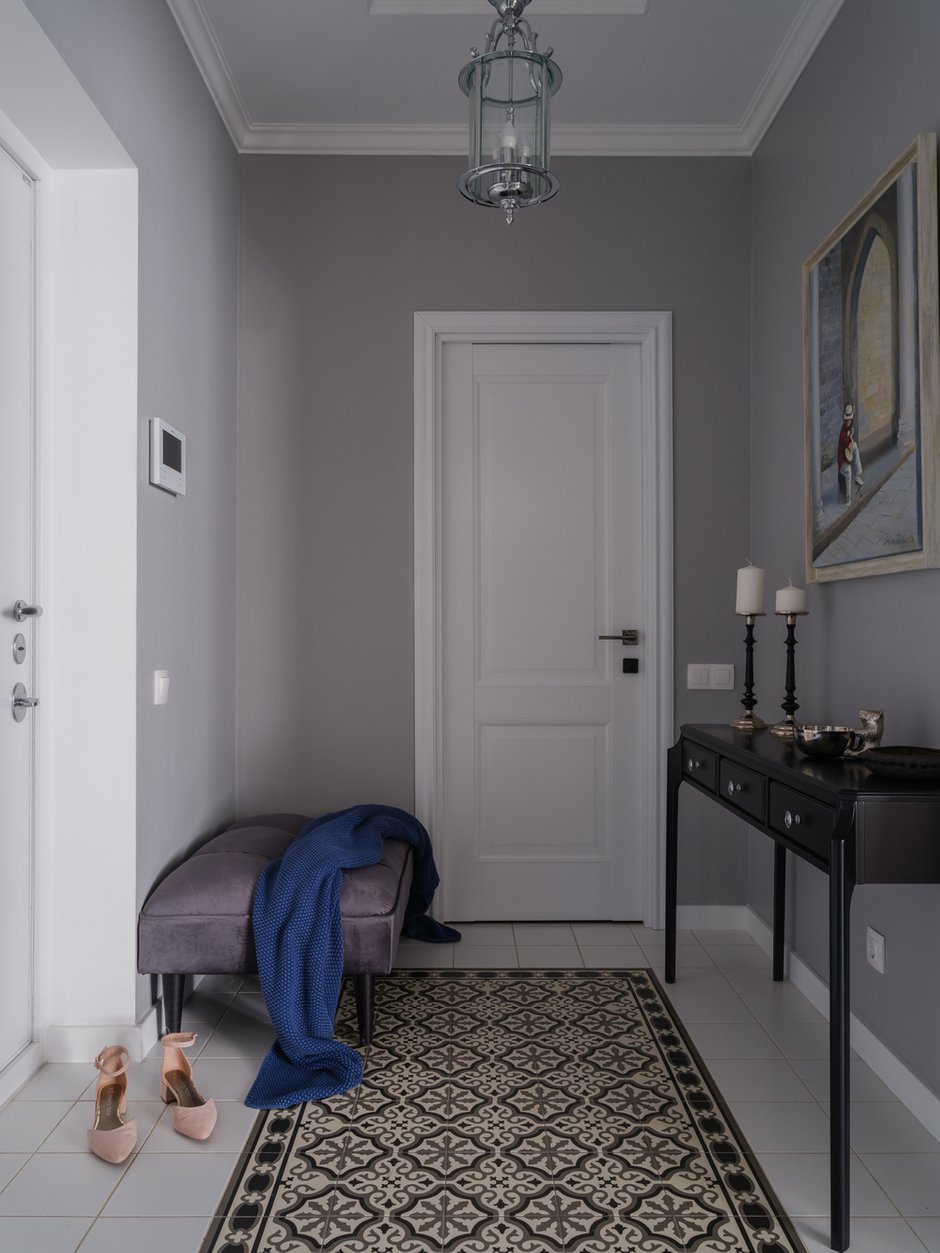 Фотография: Прихожая в стиле Современный, Квартира, Проект дня, Москва, 3 комнаты, Более 90 метров, Мария Исакова, Мария Солдатова – фото на INMYROOM