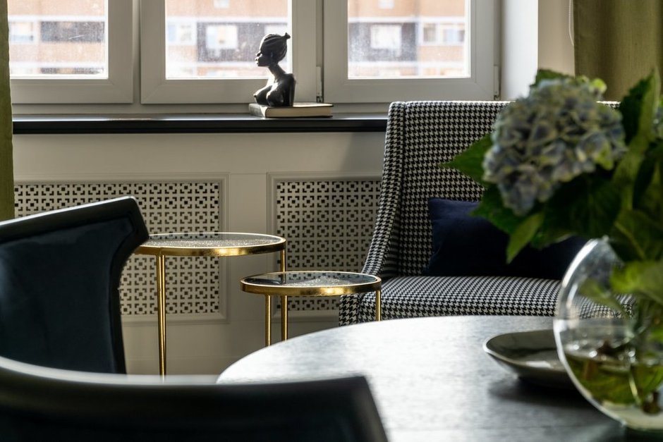 Фотография: Кухня и столовая в стиле Классический, Современный, Квартира, Белый, Проект дня, Москва, Бежевый, 3 комнаты, Более 90 метров, Кристина Изотова – фото на INMYROOM