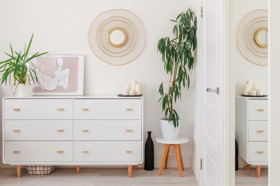 Фотография: Спальня в стиле Скандинавский, Современный, Проект дня, Холодильник, Дом и дача, Samsung, Таунхаус, 4 и больше, Более 90 метров – фото на INMYROOM