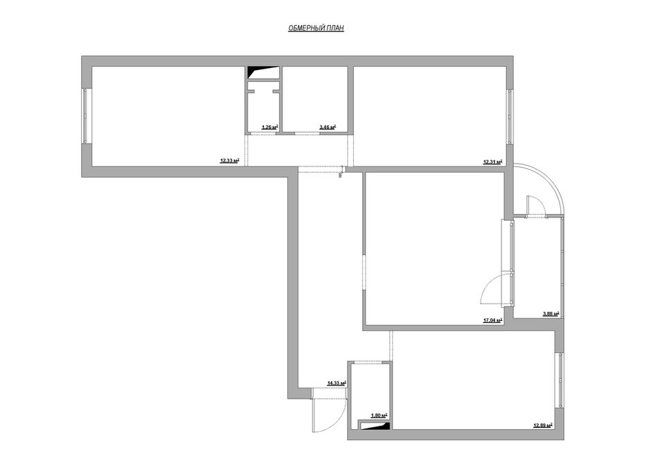 Фотография: Планировки в стиле , Квартира, Проект недели, NW-Interior – фото на INMYROOM
