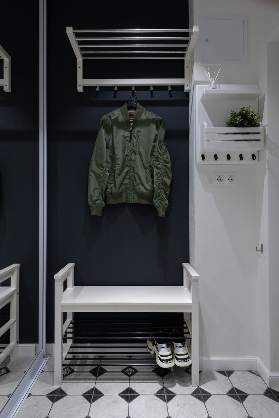 Фотография: Прихожая в стиле Скандинавский, Квартира, Студия, Проект дня, Химки, Монолитный дом, до 40 метров, 40-60 метров, Таисия Чалова – фото на INMYROOM