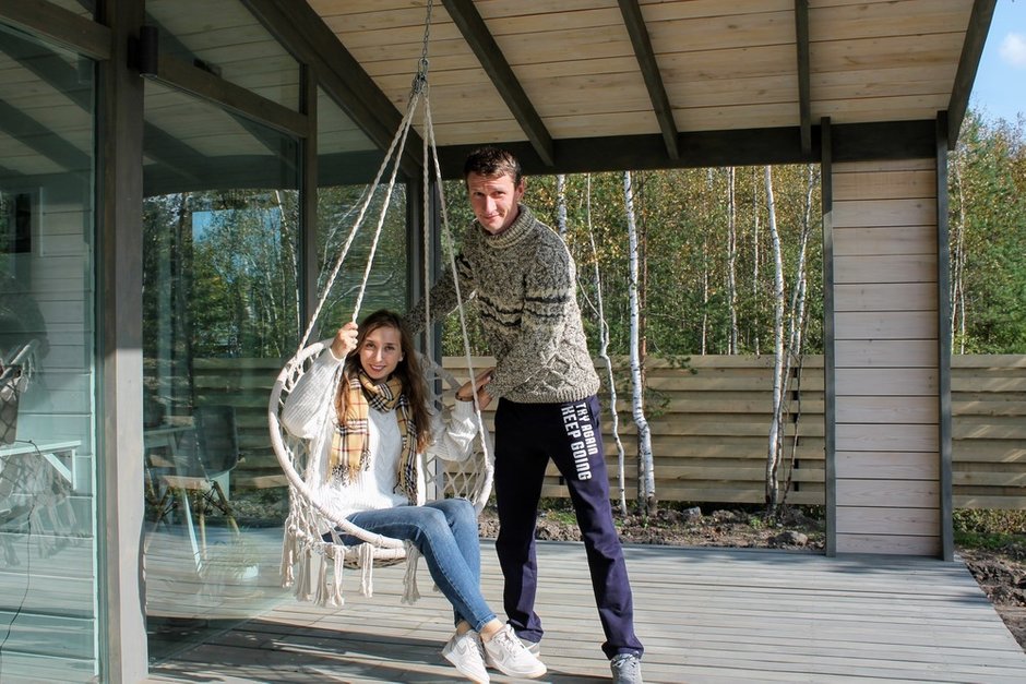 Фотография:  в стиле , Скандинавский, Дом, Ремонт на практике, Ленинградская область, 3 комнаты, Более 90 метров, Индивидуальный проект – фото на INMYROOM