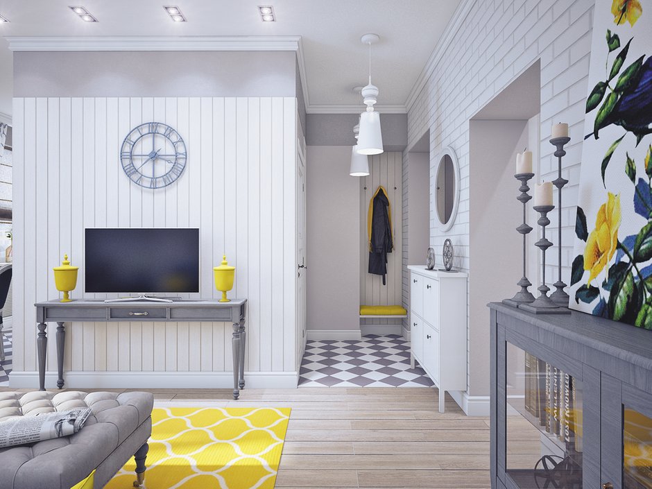 Фотография: Гостиная в стиле , Декор интерьера, DIY, Квартира, Restoration Hardware, Дома и квартиры, IKEA, Проект недели, Cosmorelax, Ideal Lux – фото на INMYROOM