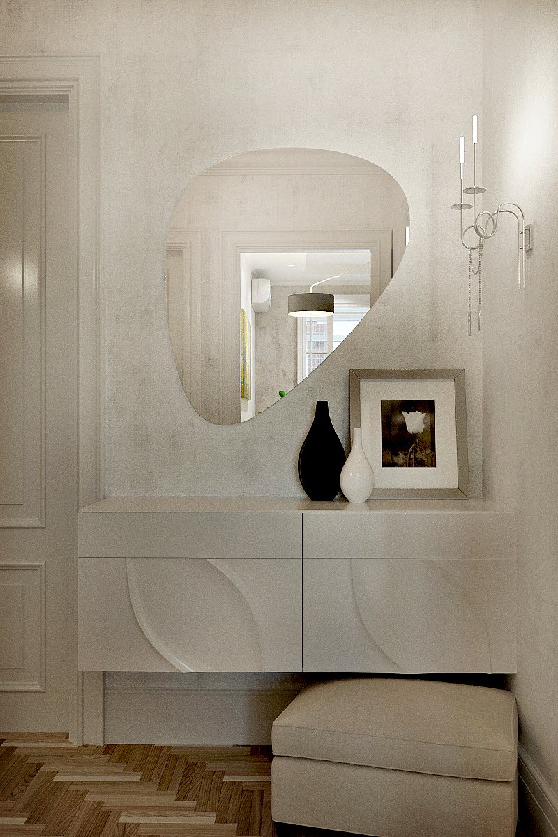 Фотография: в стиле , Современный, Квартира, Проект недели, Краснодар, Екатерина Кондратюк, Монолитный дом, 1 комната, 40-60 метров – фото на INMYROOM