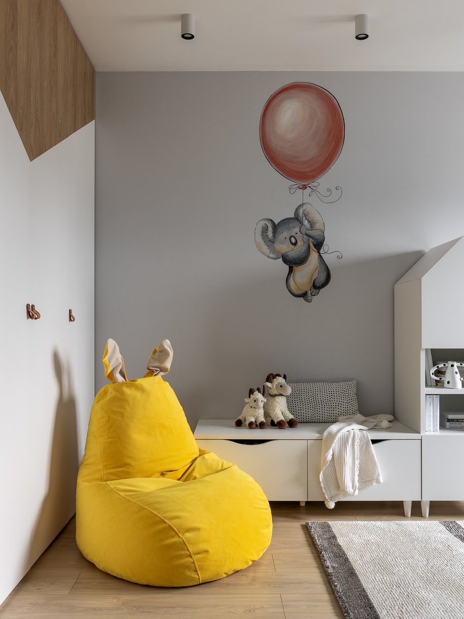 Фотография: Детская в стиле Современный, Квартира, Проект недели, Самара, 4 и больше, Более 90 метров, Айгуль Султанова – фото на INMYROOM