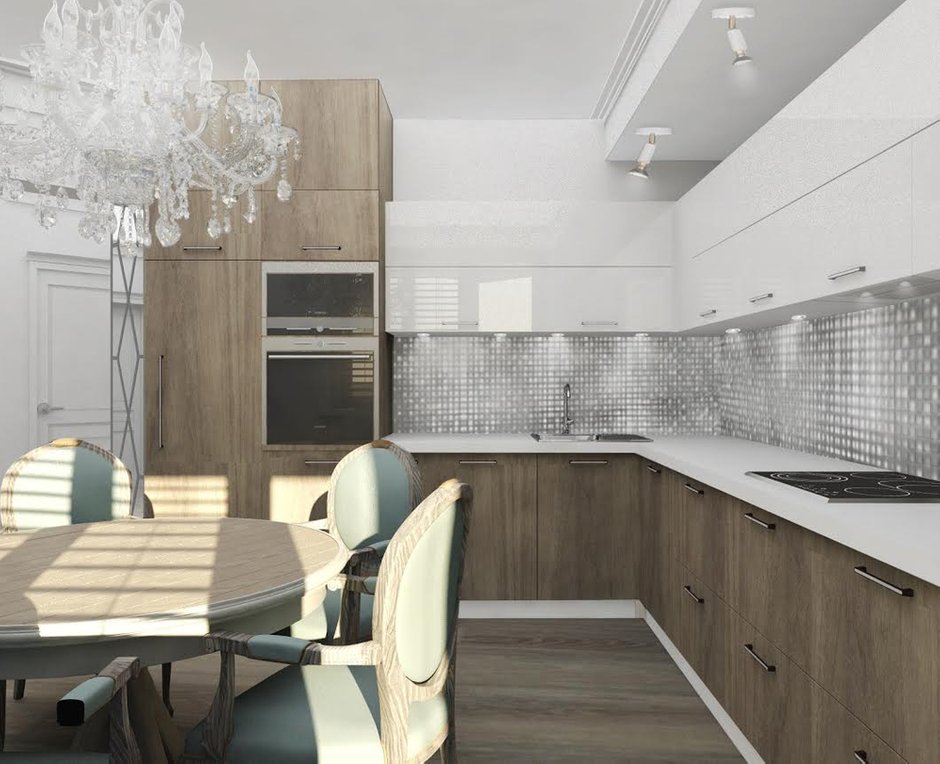 Фотография:  в стиле , Классический, Квартира, Проект недели, Московская область, Раменское, Алена Паутова, новостройка, Монолитный дом, 3 комнаты, Более 90 метров – фото на INMYROOM