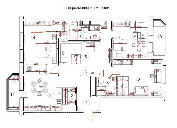 Фотография: Прочее в стиле , Современный, Квартира, Проект недели, Москва, 4 и больше, Более 90 метров, Вера Шеверденок – фото на INMYROOM