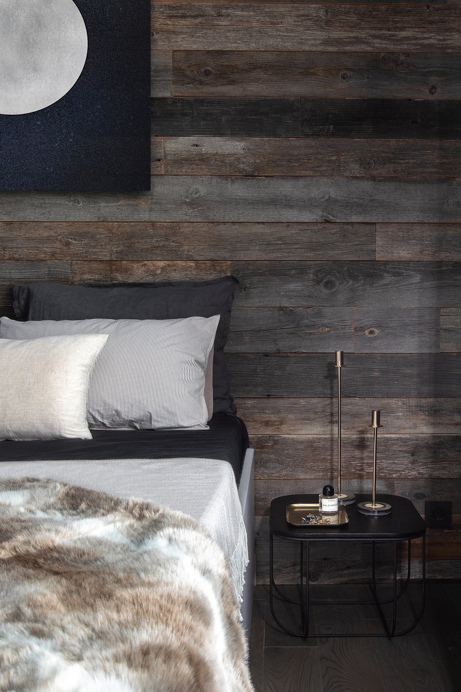 Фотография: Спальня в стиле Современный, Квартира, Студия, Проект недели, Москва, 40-60 метров, Анна Никитина – фото на INMYROOM