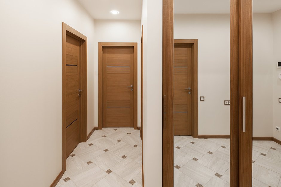 Фотография: Прихожая в стиле Современный, Квартира, Проект недели, новостройка, Монолитный дом, 3 комнаты, Более 90 метров – фото на INMYROOM