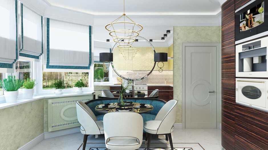 Фотография: Кухня и столовая в стиле Классический, Современный, Проект недели, Вера Николаенко, кухня в П-44Т – фото на INMYROOM