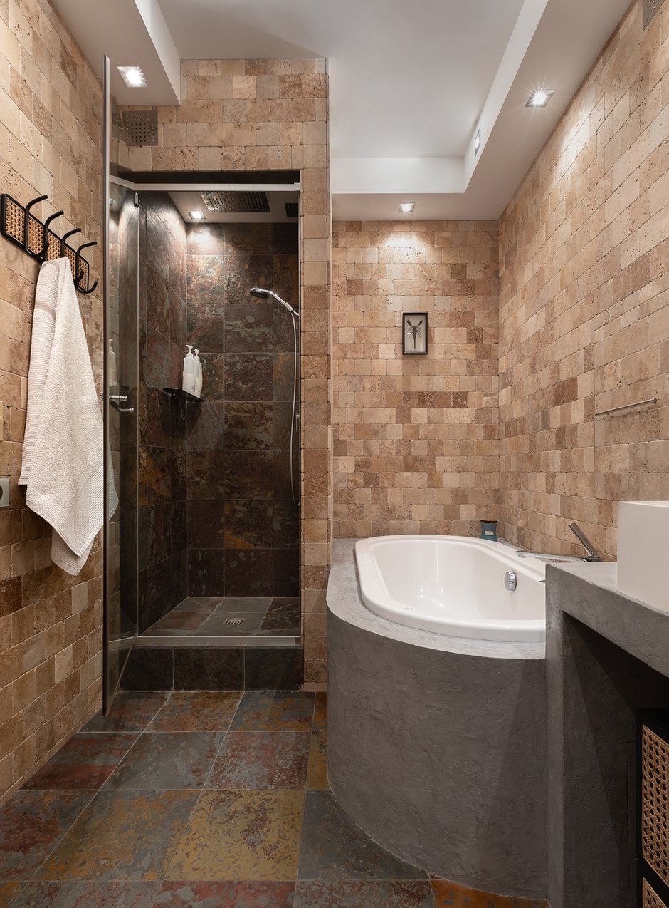 Фотография: Ванная в стиле Современный, Квартира, Проект недели, Москва, 3 комнаты, 60-90 метров, Анна Никитина – фото на INMYROOM