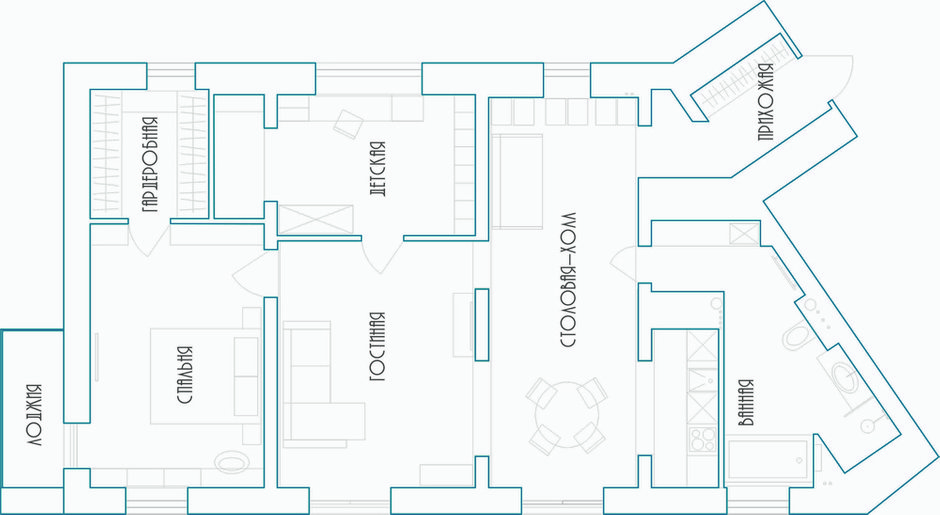 Обмерный план