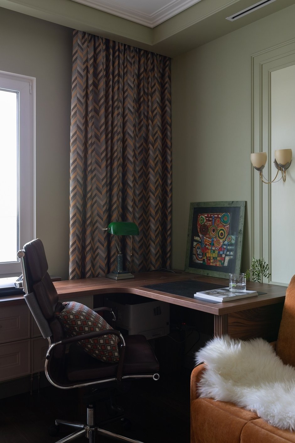 Фотография: Кабинет в стиле Современный, Квартира, Проект недели, Санкт-Петербург, 4 и больше, Более 90 метров, Маргарита Леоро – фото на INMYROOM