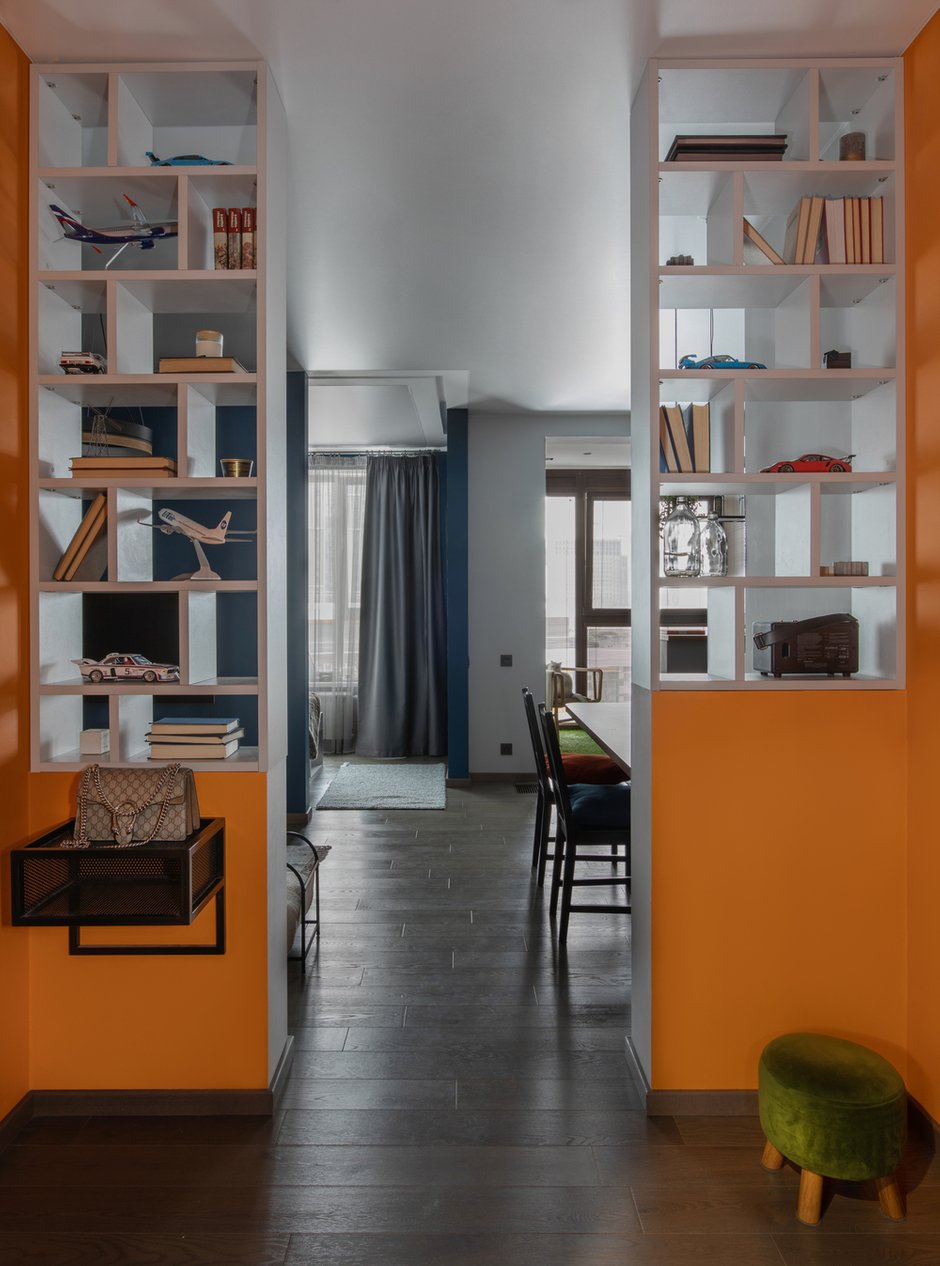 Фотография: Прихожая в стиле Современный, Квартира, Студия, Проект недели, Москва, 40-60 метров, Анна Никитина – фото на INMYROOM