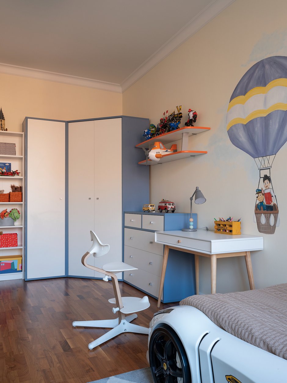 Фотография: Детская в стиле Современный, Квартира, Проект дня, 3 комнаты, Более 90 метров, Екатерина Беликова – фото на INMYROOM