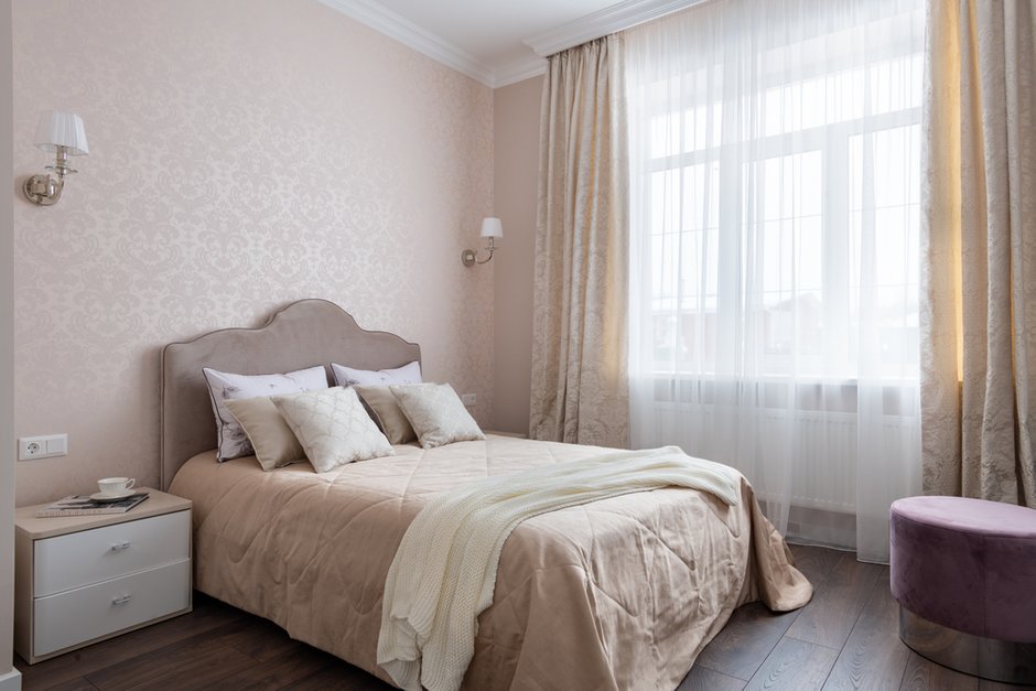 Фотография: Спальня в стиле Современный, Кухня и столовая, Гостиная, Дом, Проект недели, Бежевый, ПРЕМИЯ INMYROOM – фото на INMYROOM