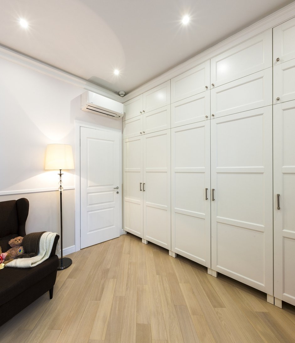 Фотография: Детская в стиле Современный, Квартира, Проект недели, Москва, Евгения Матвеенко, FlatsDesign, новостройка, ЖК «Алые Паруса», Монолитный дом, 3 комнаты, Более 90 метров – фото на INMYROOM