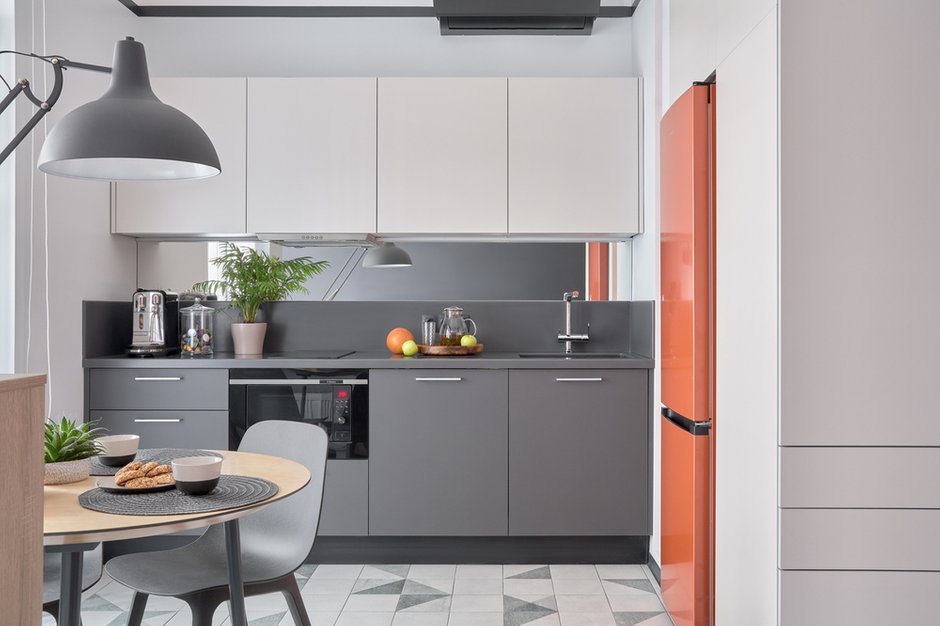 Фотография: Кухня и столовая в стиле Современный, Квартира, Студия, Проект недели, до 40 метров, Ingresso Interiors – фото на INMYROOM