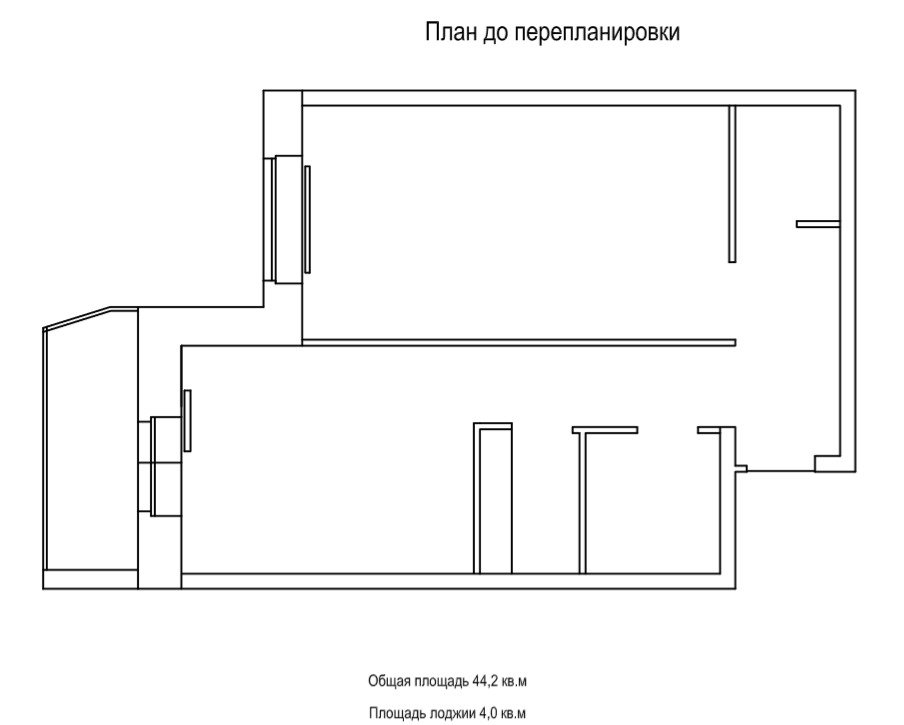Обмерный план