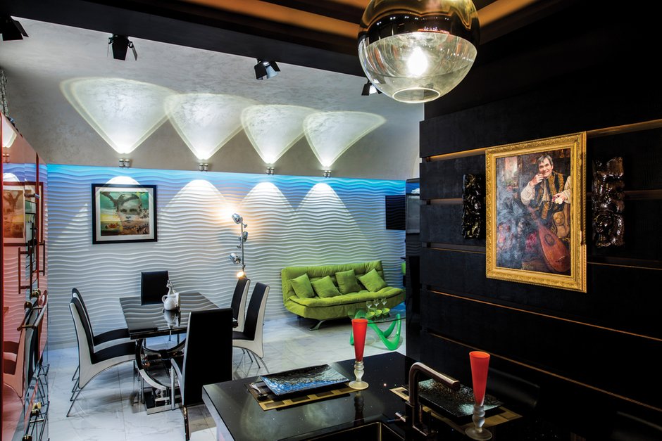 Фотография: Кухня и столовая в стиле Эклектика, Квартира, Дома и квартиры, Интерьеры звезд, Проект недели, Москва – фото на INMYROOM